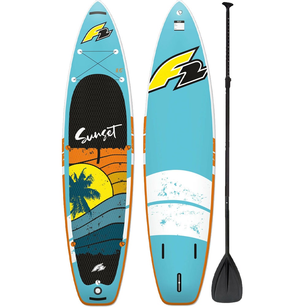 F2 Cruise Windsurf HFT SUP-Set Stand UP Paddle Board Paddel Inflatable Surfboard 