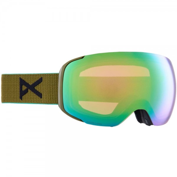 anon M2 MFI with Spare Goggle Green Prcv Variable Green