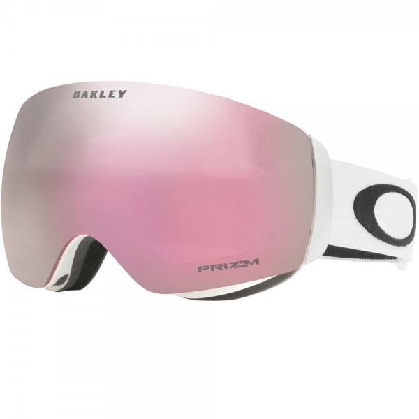 Oakley Flight Deck XM Snowboardbrille Matte White/Prizm Hi Pink
