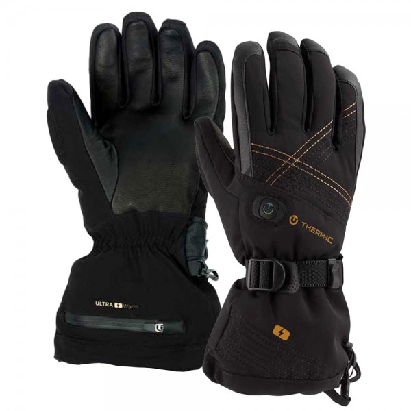 Therm-ic Ultra Heat Boost Gloves Black