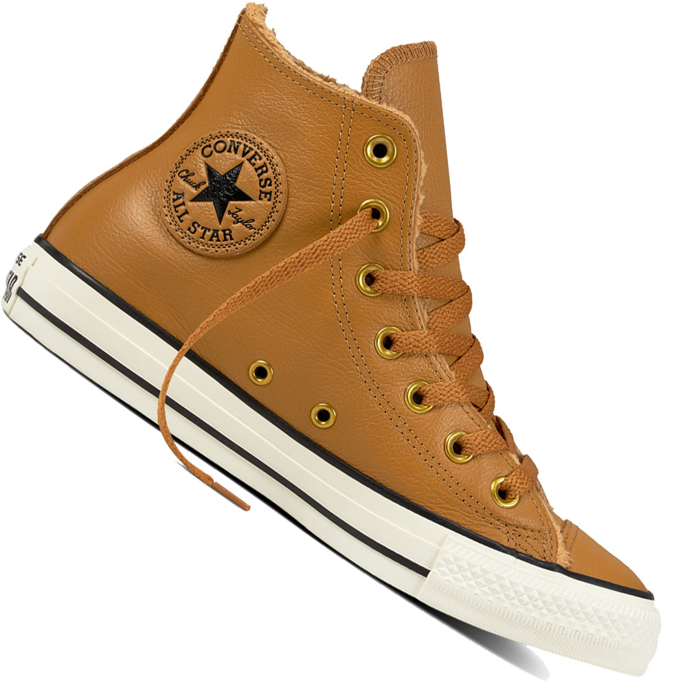 Converse Chuck Taylor All Star Hi Damen-Sneaker Chipmunk/Egret النمط الغربي