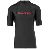 Dakine Heavy Duty Snug Short Sleeve Herren Surfshirt Black