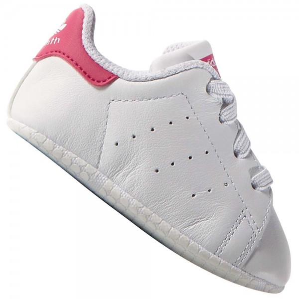 adidas Originals Stan Smith Crib Kleinkind-Schuh S82618 White/Pink