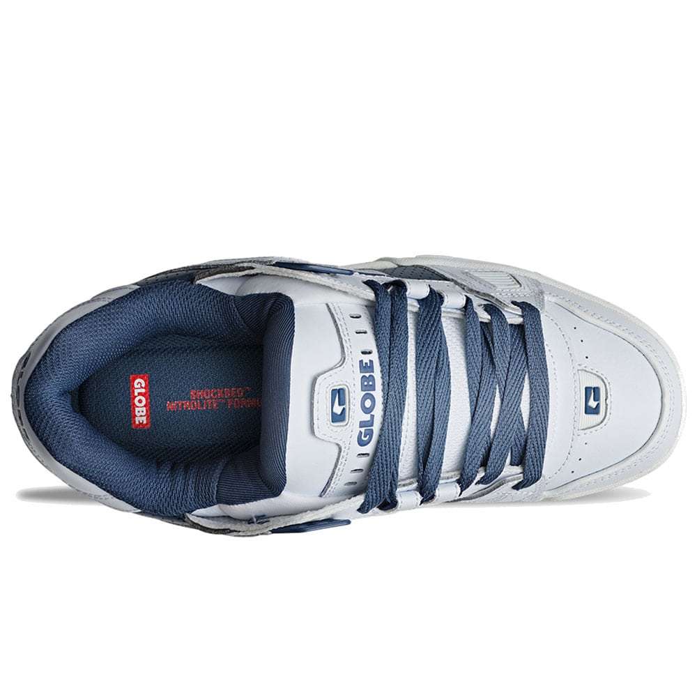 Globe Sabre Sneaker White Blue Gum | Fun Sport Vision