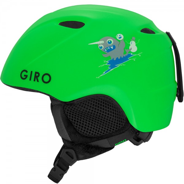 Giro Slingshot Kinder-Skihelm Matte Bright Green