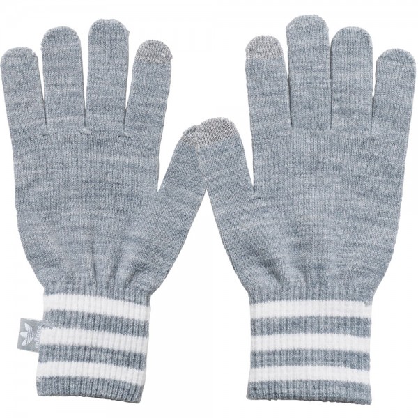 adidas Originals Smartphone Gloves Fingerhandschuhe Grey