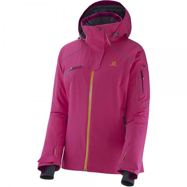 Salomon Speed Jacket W Damen-Skijacke 363759 Daisy Pink
