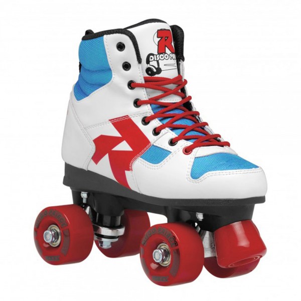 Roces Disco Palace Rollschuhe (White/Blue/Red)