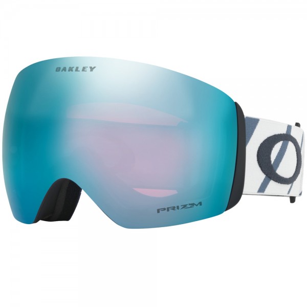Oakley Flight Deck Snowboardbrille Hazard Bar Ice Slate/Prizm Sapphire