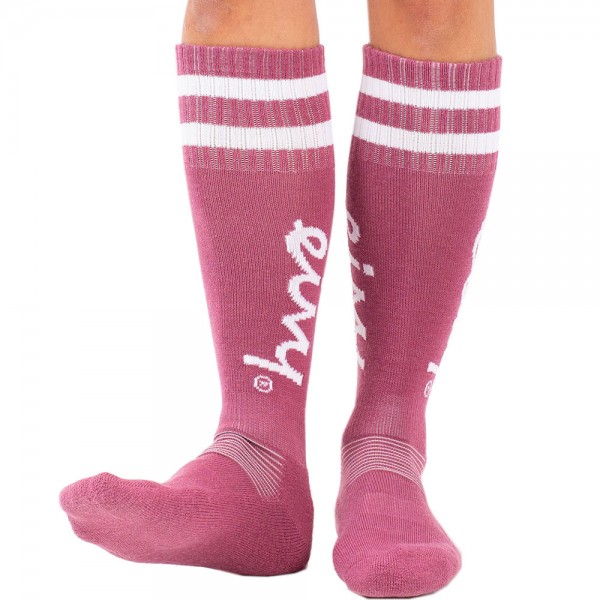 Eivy Cheerleader Wool Socks Raspberry