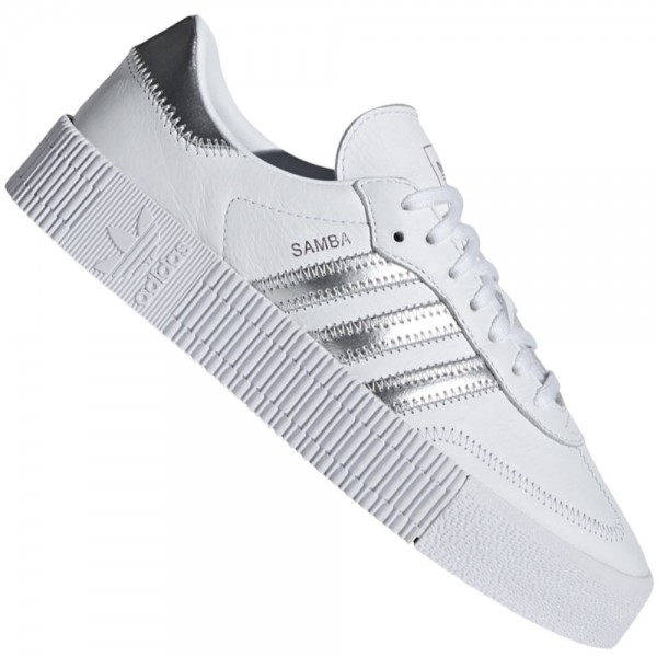 adidas Originals Sambarose White Silver