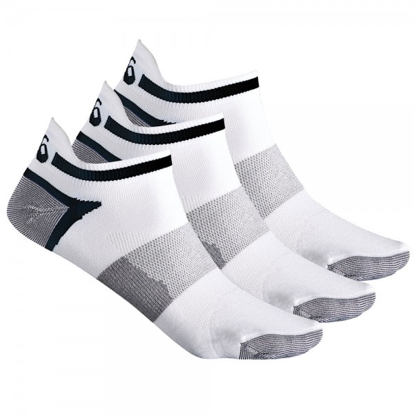 asics 3PPK Lyte Sock 3 Paar Socken Unisex 123458-0001 Real White