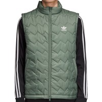 adidas Originals SST Puffy Vest Herren-Weste Trace Green