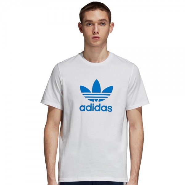 adidas Originals Trefoil Herren T-Shirt White/Bluebird