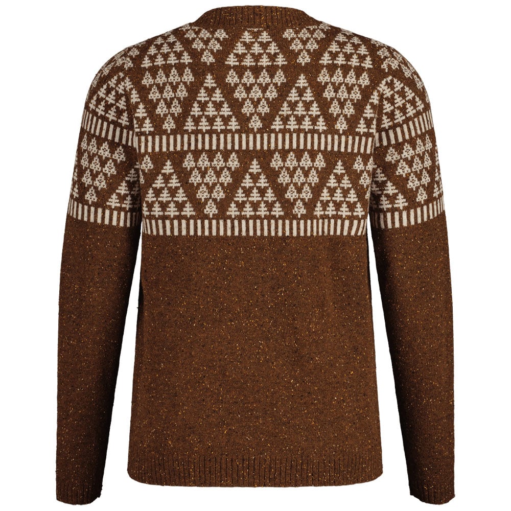 Maloja LarinM Lambswool Knit Sweater Chestnut | Fun Sport Vision