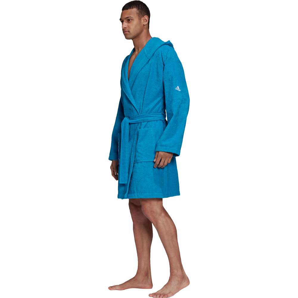 adidas Performance Bathrobe Shock Cyan Fun Sport Vision