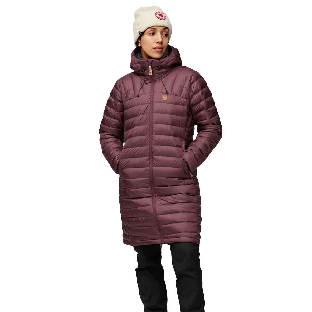 Snow flake parka w top