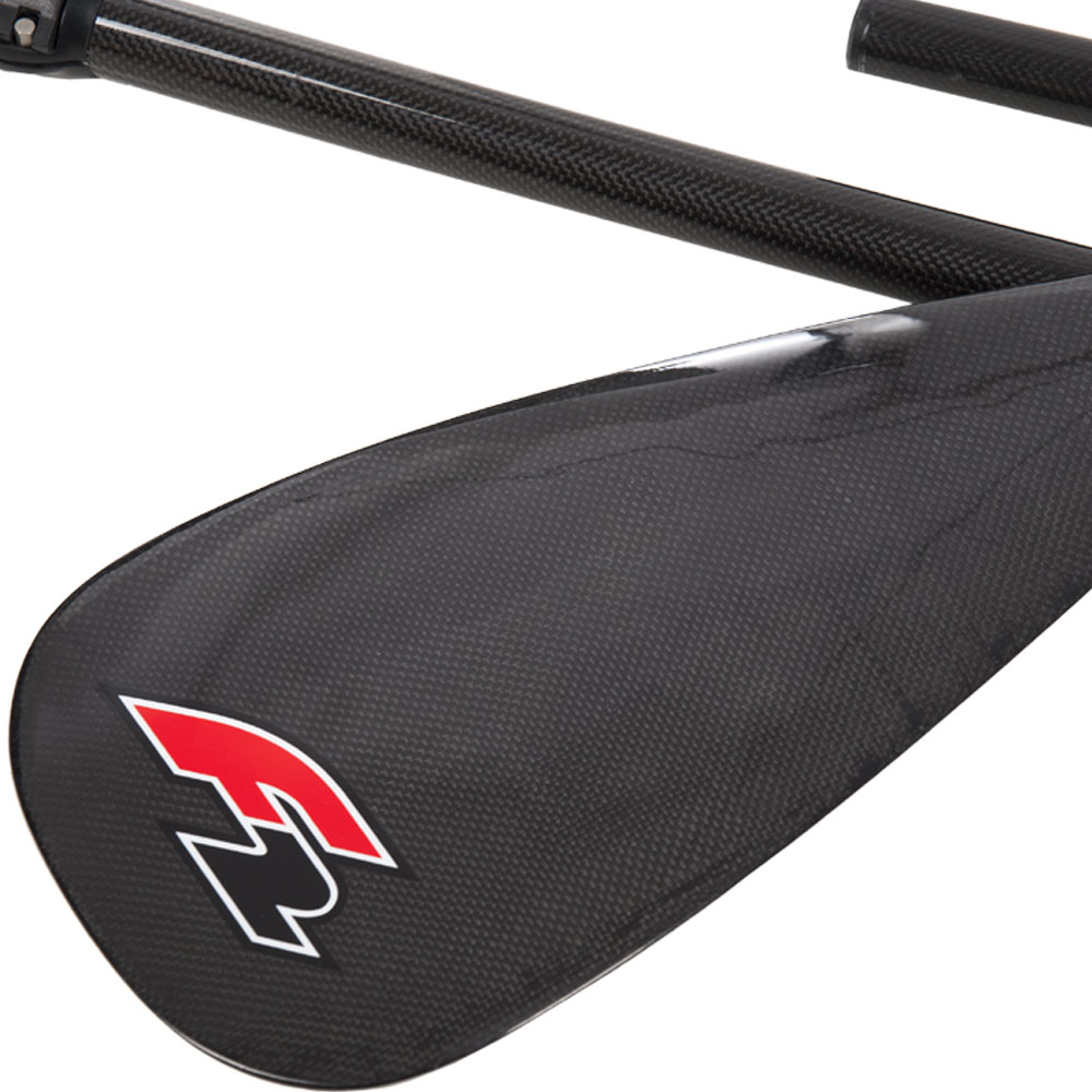 F2 Adjustable Carbon Composite SUP-Paddle 3-teilig Black | Fun Sport Vision