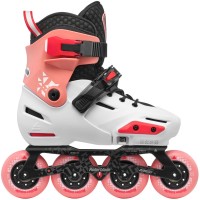 Rollerblade Apex Platinum/Coral