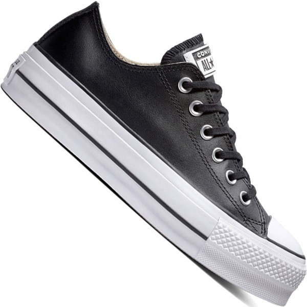 Converse CT All Star Lift Clean Leather Low Black