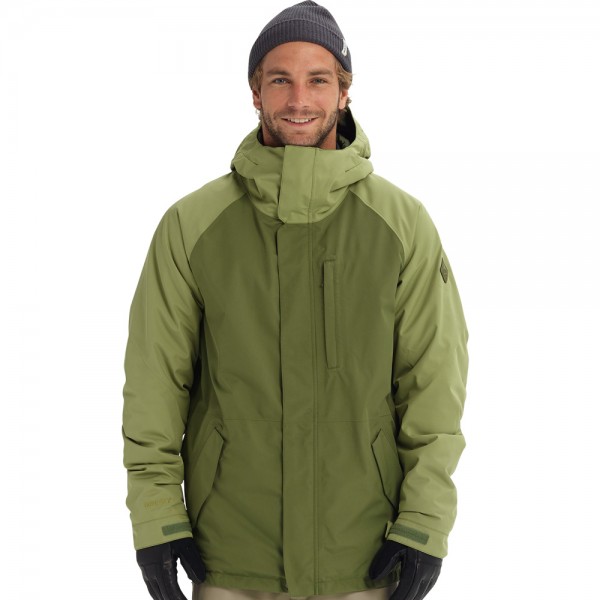Burton Gore-Tex Radial Jacket Herren-Snowboardjacke Clover/Mosstone