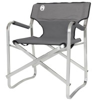 Coleman Furniture Aluminium Deck Chair Silver