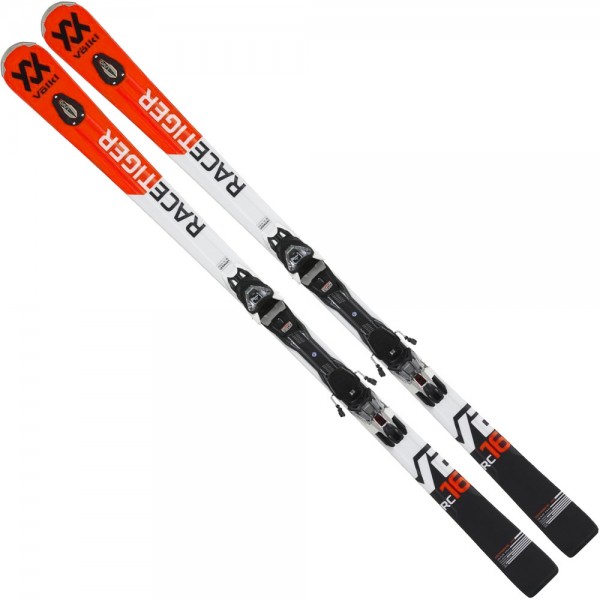 Voelkl Racetiger RC vMotion3 Ski Set Red/Black