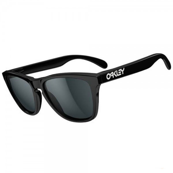 Oakley Frogskins Sonnenbrille Polished Black/Grey