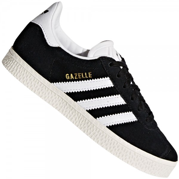 adidas Originals Gazelle C Core Black/Footwear White/Gold Metallic