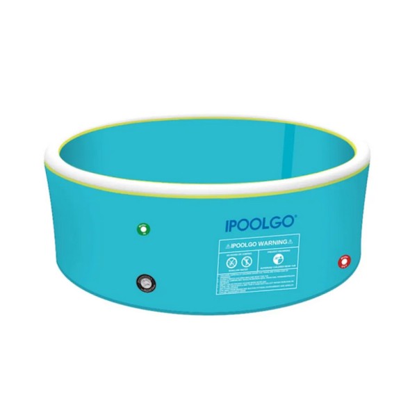 IPOOLGO Drop Stitch Inflatable Pool Blue