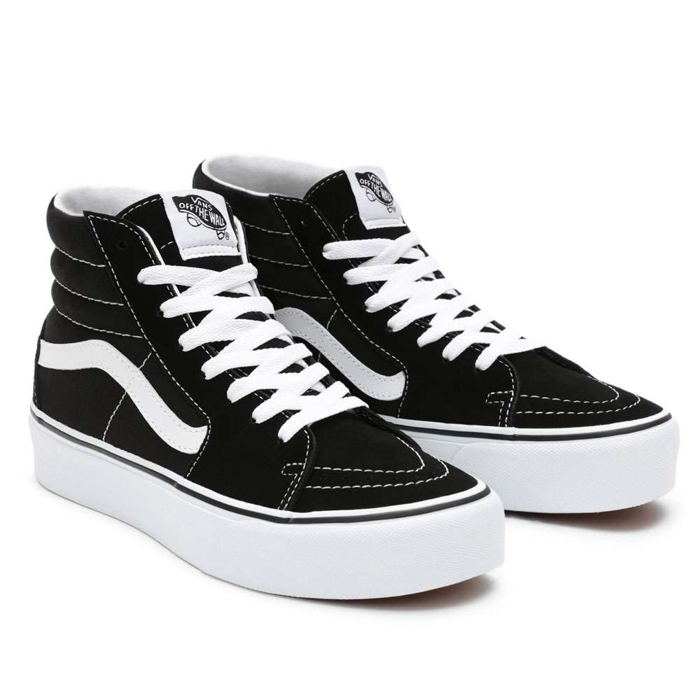 Vans platform preto on sale