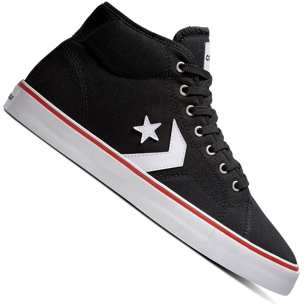 Converse Star Replay Mid Sneaker Black 