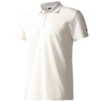 adidas Performance Essentials Base Polo-Shirt White Melange
