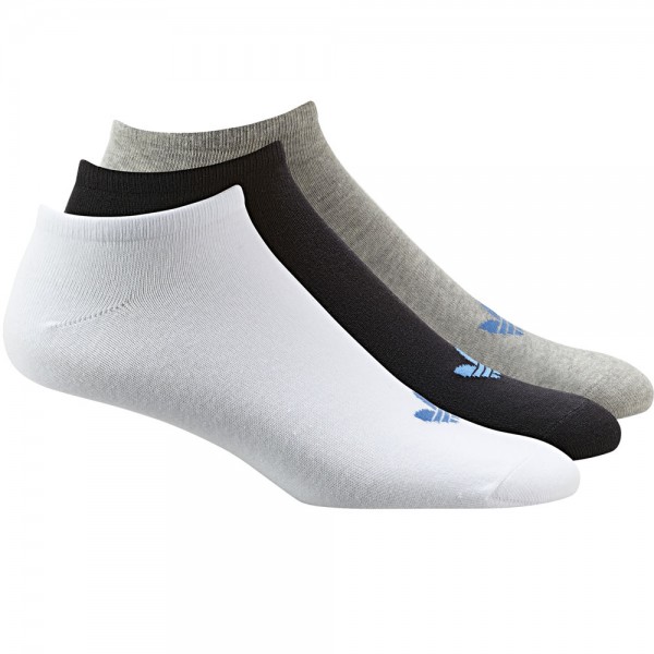 adidas Originals Trefoil Liner 3 Paar Socken White/Black/Grey