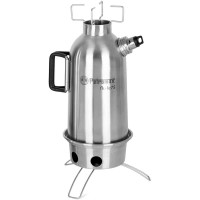 Petromax Feuerkann Edelstahl 075 Liter Silber