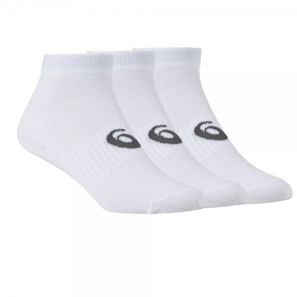 asics 3PPK Ped Sock 3 Paar Socken Unisex 128066-0001 White