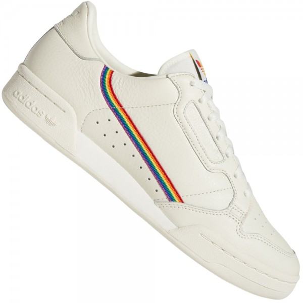 adidas Originals Continental 80 Pride Sneaker Off White