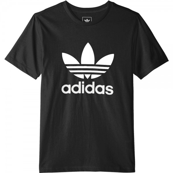 adidas Originals Trefoil Tee Kinder-Shirt Black/White
