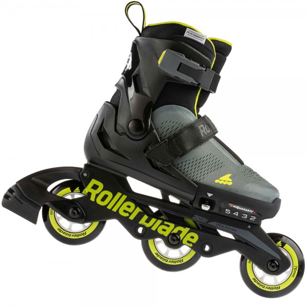 Rollerblade Microblade Free 3WD Anthracite/Lime