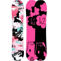 K2 Girls Grom Package Kinder Snowboard-Set Komplettset mit Bindung und Boots NEU 
