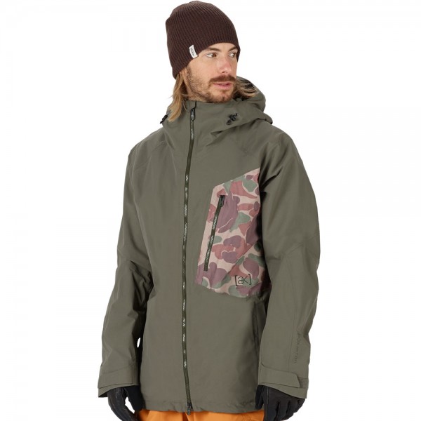 Burton AK Gore-Tex Cyclic Jacket Herren-Snowboardjacke Dusty Olive