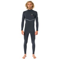 Rip Curl E-Bomb 4 3 Zip Free Searchers Wetsuit Charcoal