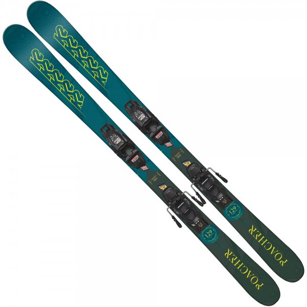 K2 Poacher Jr Kinder-Ski - FDT 4 5 Bindung