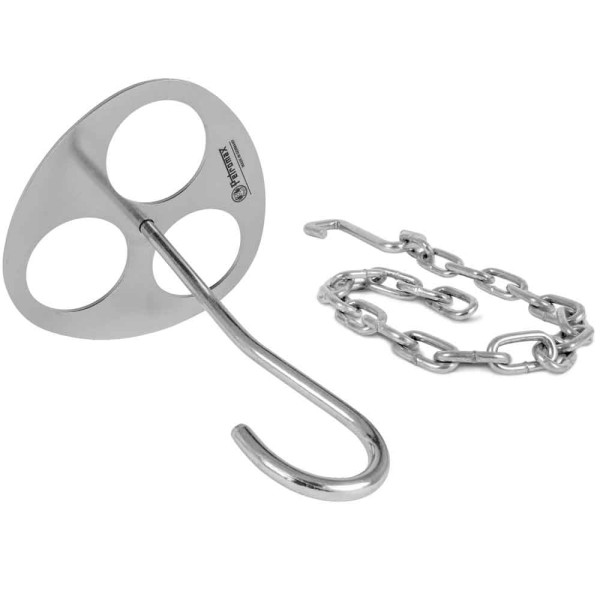 Petromax Dreibein Ring Gross Silber