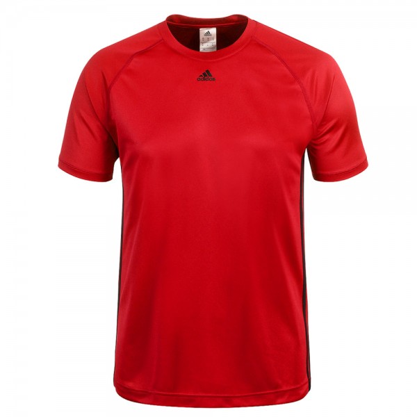adidas Performance Base 3S Tee Herren-Laufshirt Red/Black