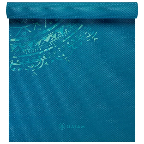 Gaiam Classic Printed Yoga Mat Jade Mandala 4mm