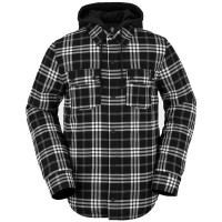 Volcom Field Insulated Flannel Jacket Black