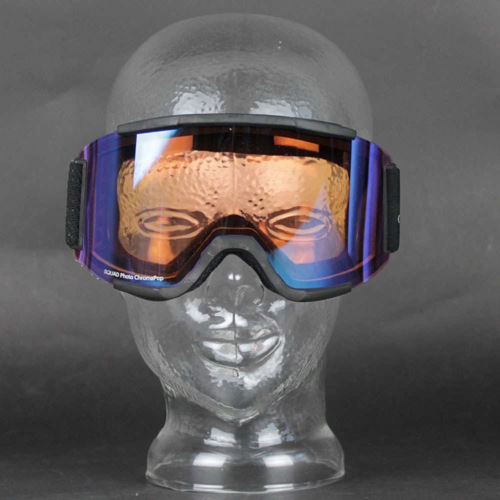 Smith Squad Black ChromaPop Photochromic Rose Flash FunSportVision