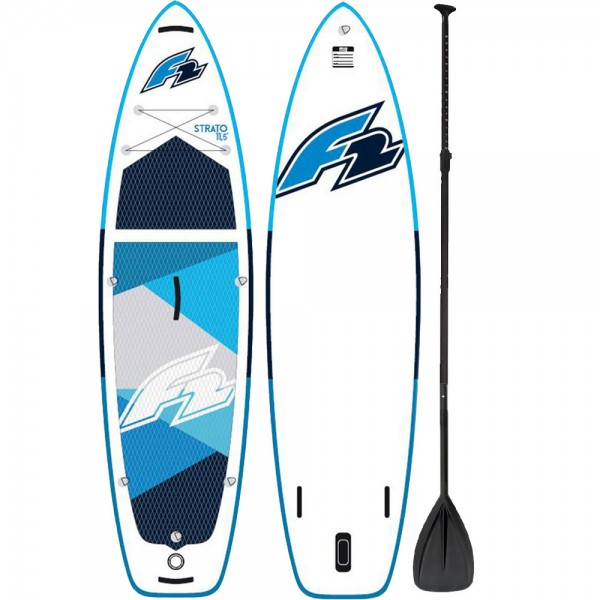 F2 TEAM 11'5" Windsurf SUP Board Stand Up Paddle Surf-Board ISUP mit Paddel 