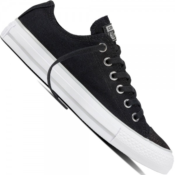 Converse CT All Star OX Damen-Sneaker Black/Silver